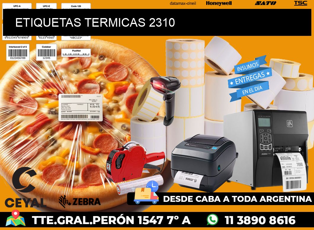 ETIQUETAS TERMICAS 2310