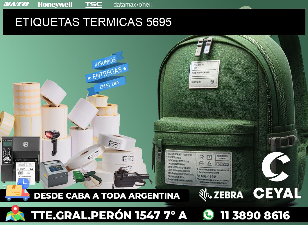ETIQUETAS TERMICAS 5695