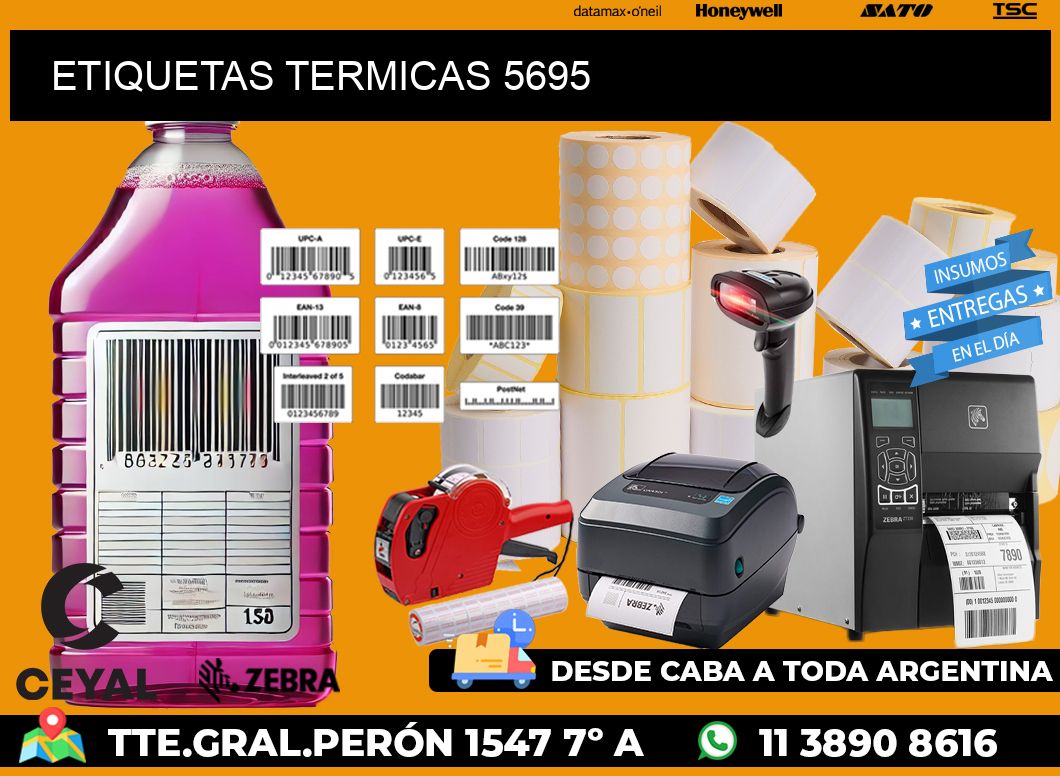 ETIQUETAS TERMICAS 5695