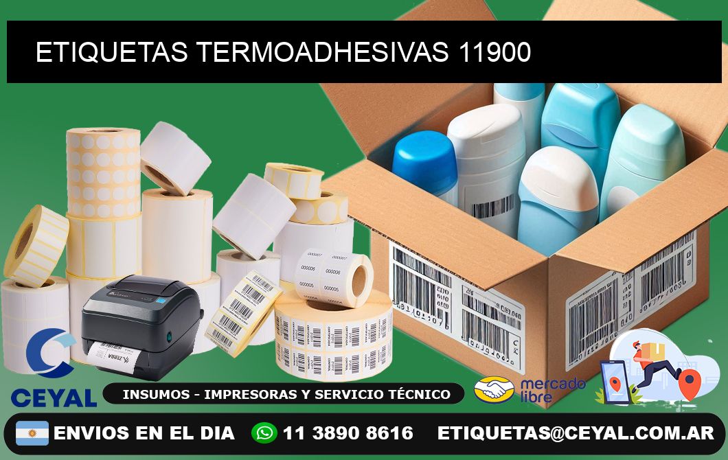 ETIQUETAS TERMOADHESIVAS 11900