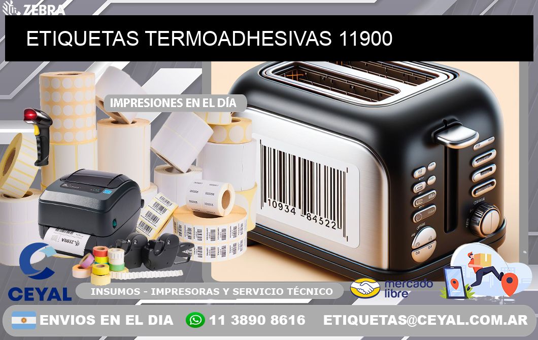ETIQUETAS TERMOADHESIVAS 11900