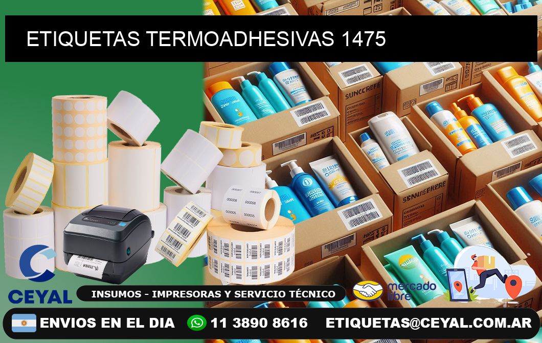 ETIQUETAS TERMOADHESIVAS 1475
