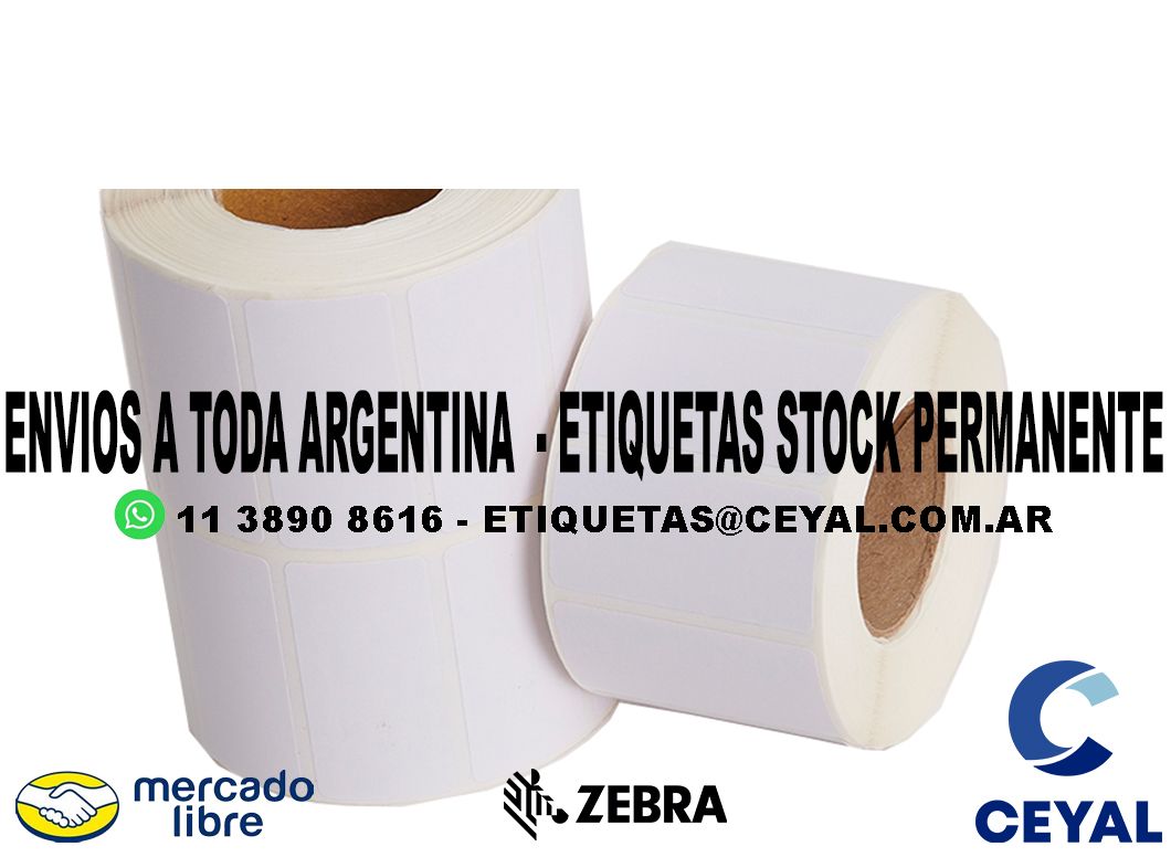 IMPRIMIR CODIGOS DE BARRAS RECTANGULARES 50 x 73
