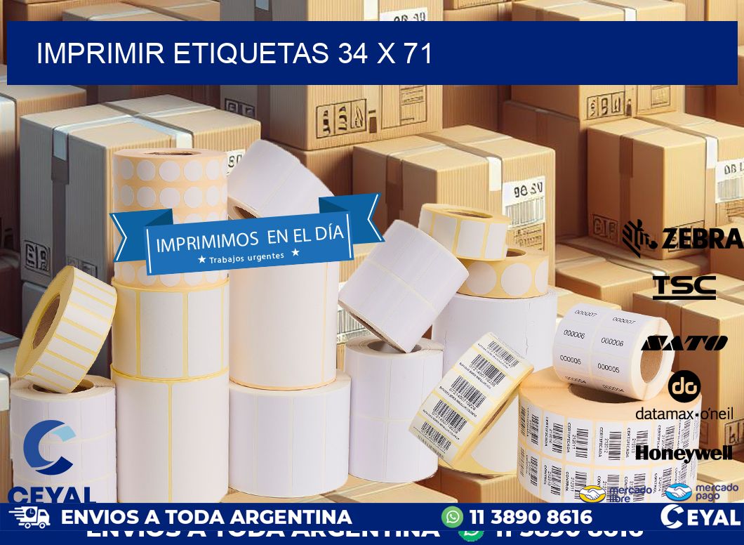 IMPRIMIR ETIQUETAS 34 x 71