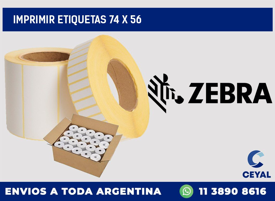 IMPRIMIR ETIQUETAS 74 x 56
