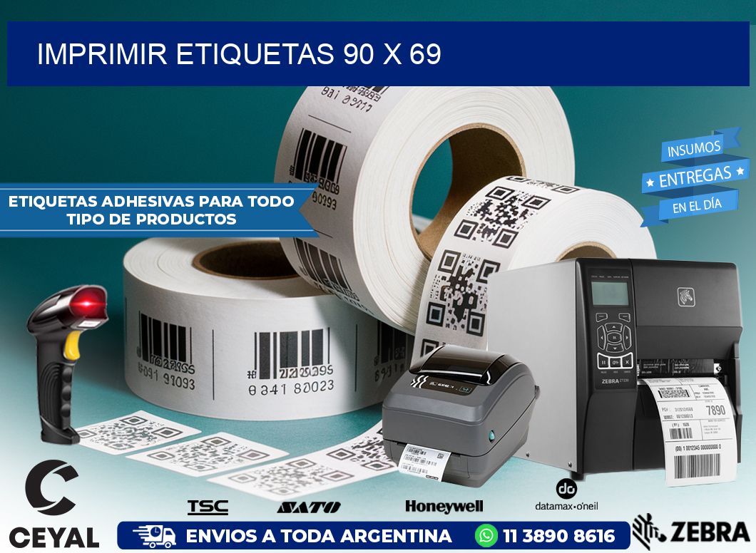 IMPRIMIR ETIQUETAS 90 x 69