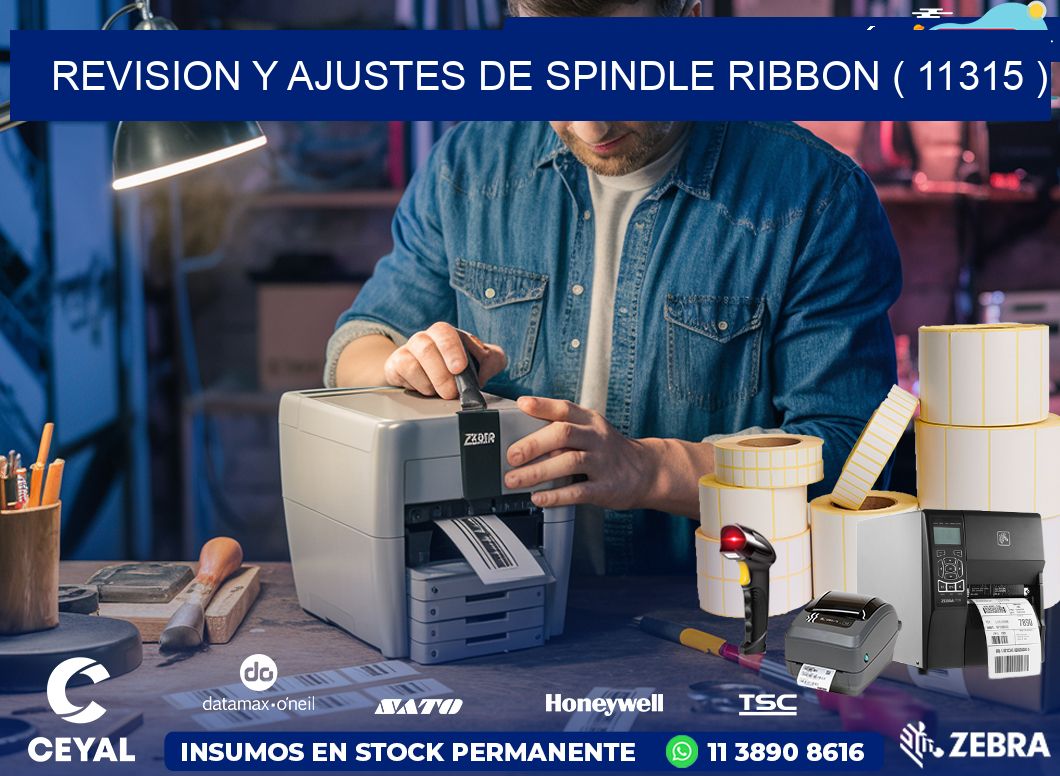 REVISION Y AJUSTES DE SPINDLE RIBBON ( 11315 )