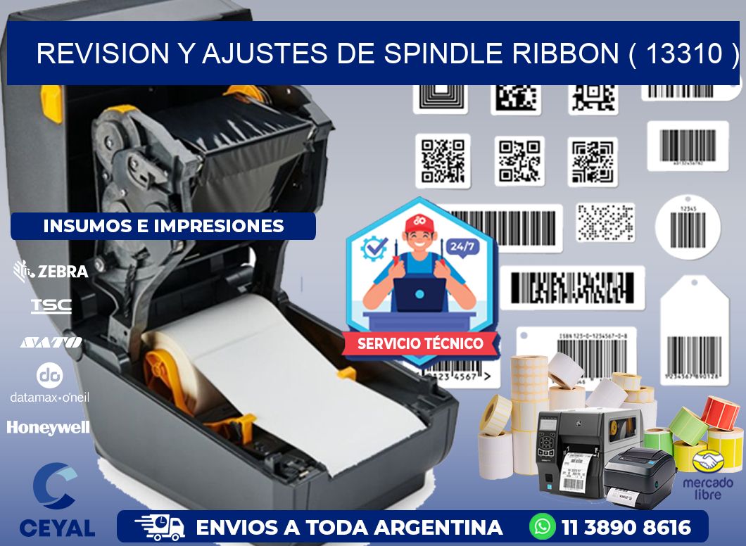 REVISION Y AJUSTES DE SPINDLE RIBBON ( 13310 )