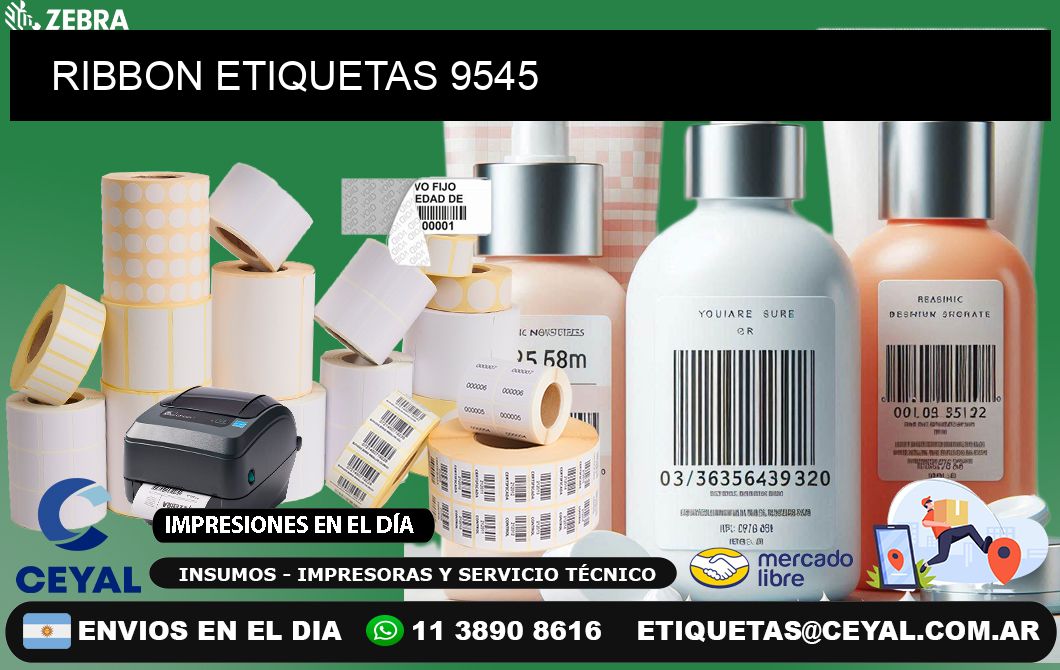 RIBBON ETIQUETAS 9545