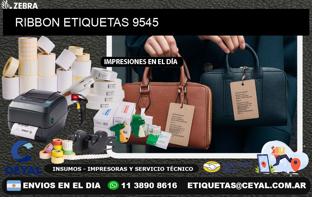 RIBBON ETIQUETAS 9545