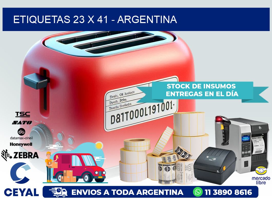 ETIQUETAS 23 x 41 – ARGENTINA