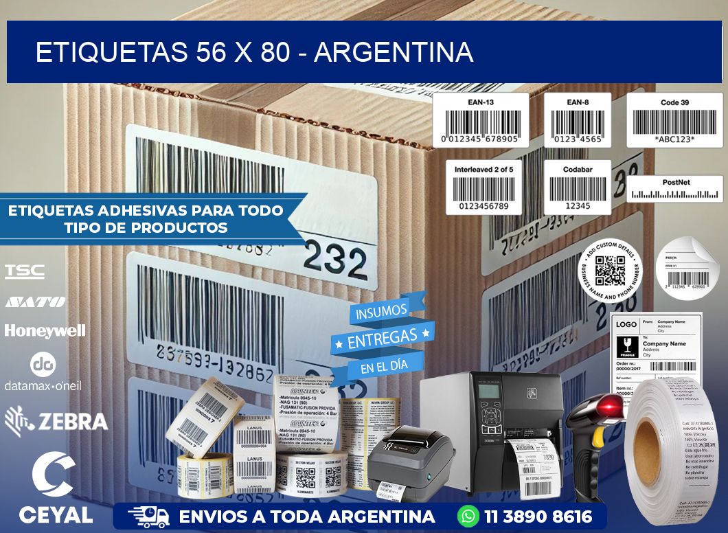 ETIQUETAS 56 x 80 – ARGENTINA