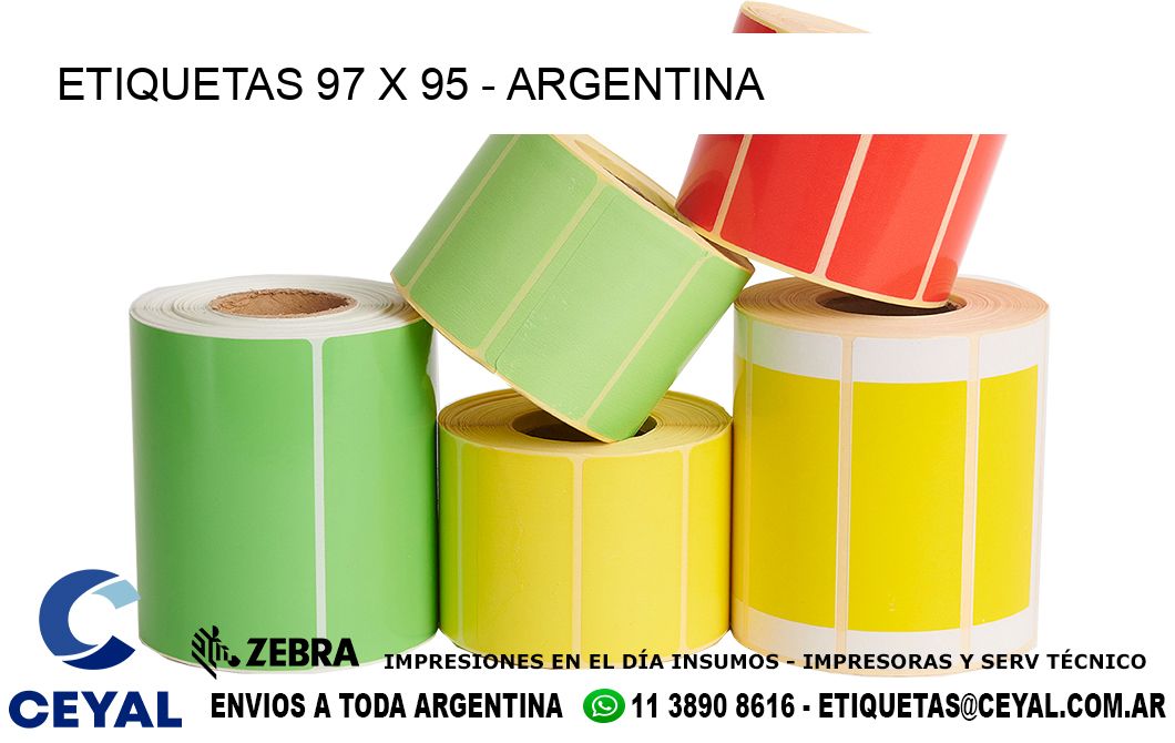 ETIQUETAS 97 x 95 - ARGENTINA