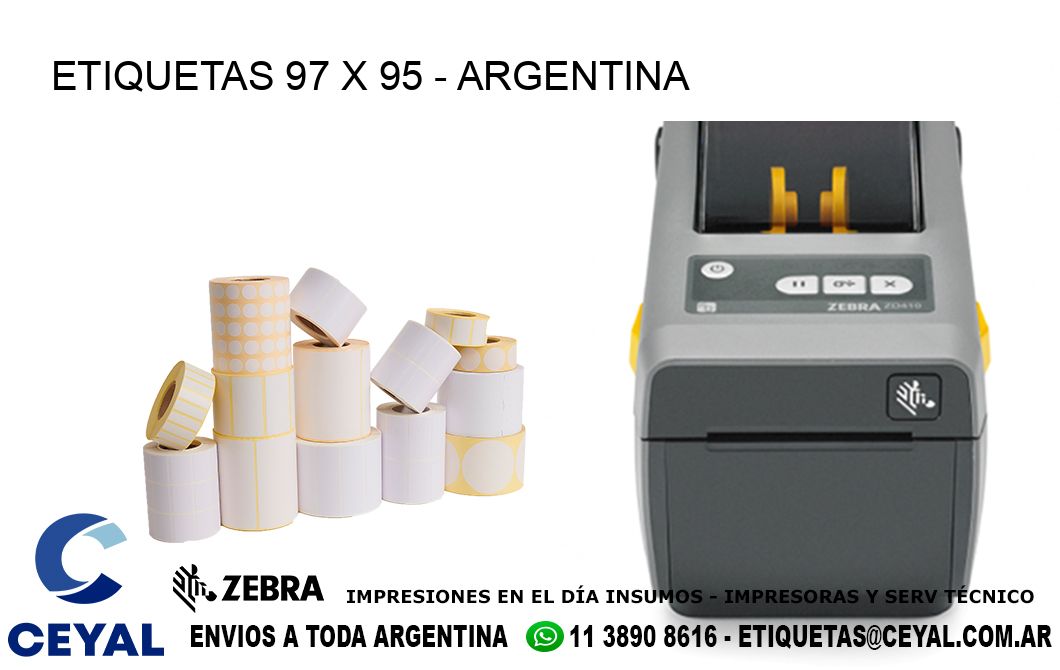 ETIQUETAS 97 x 95 - ARGENTINA