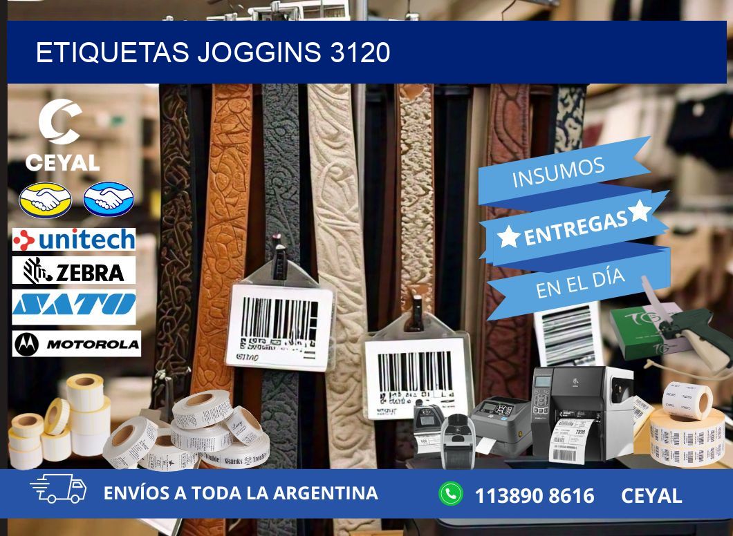 ETIQUETAS JOGGINS 3120