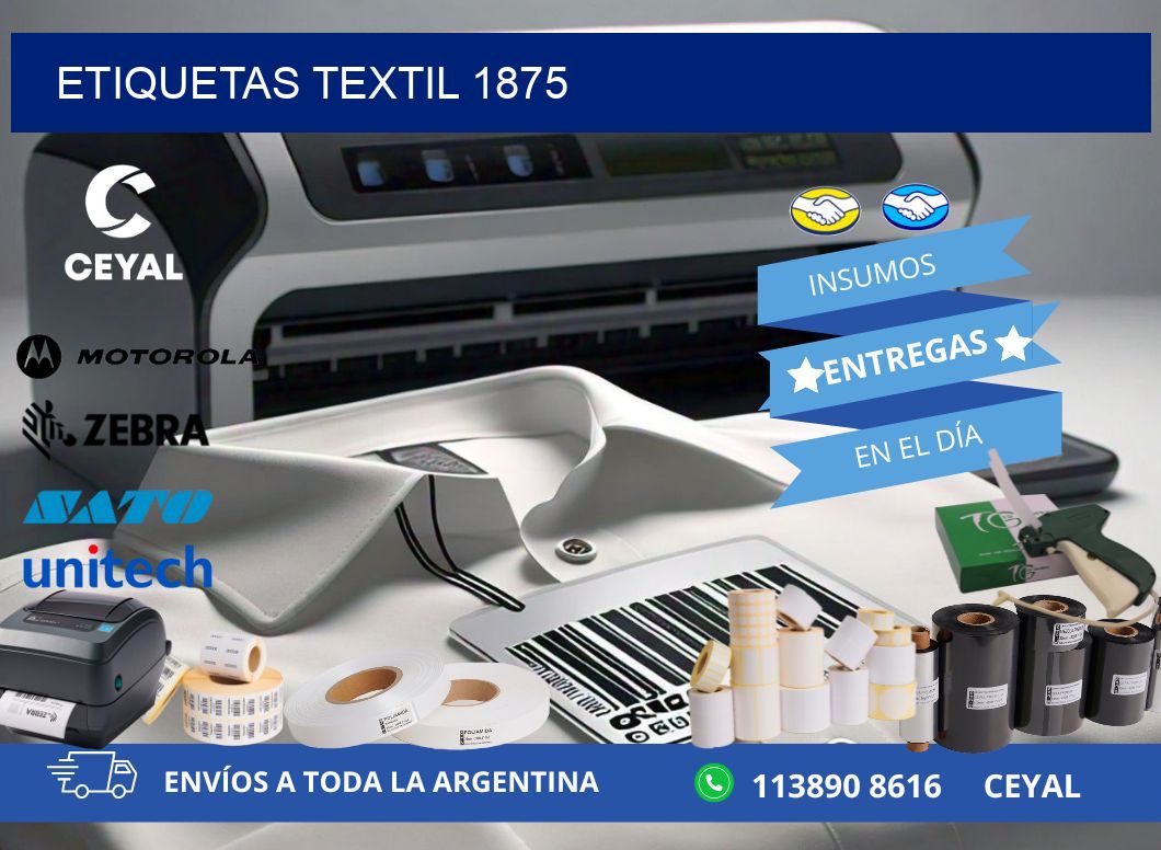 ETIQUETAS TEXTIL 1875