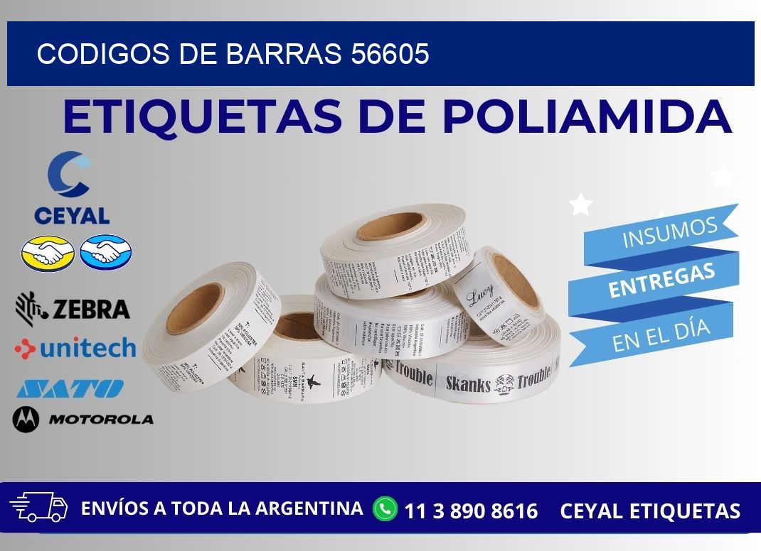 CODIGOS DE BARRAS 56605