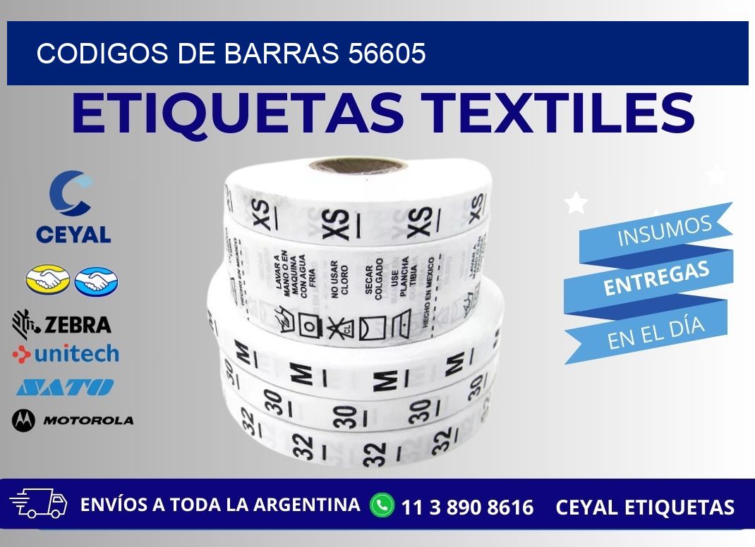 CODIGOS DE BARRAS 56605