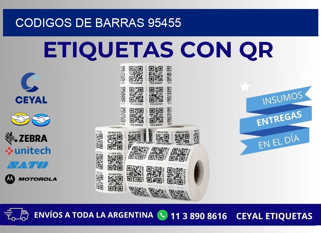 CODIGOS DE BARRAS 95455