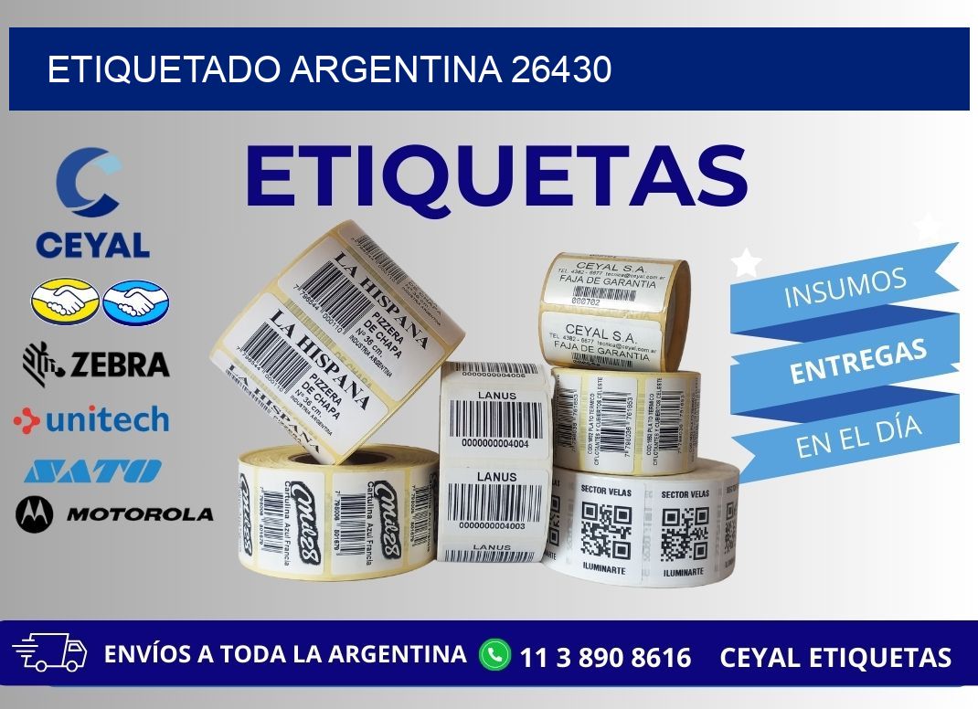 ETIQUETADO ARGENTINA 26430