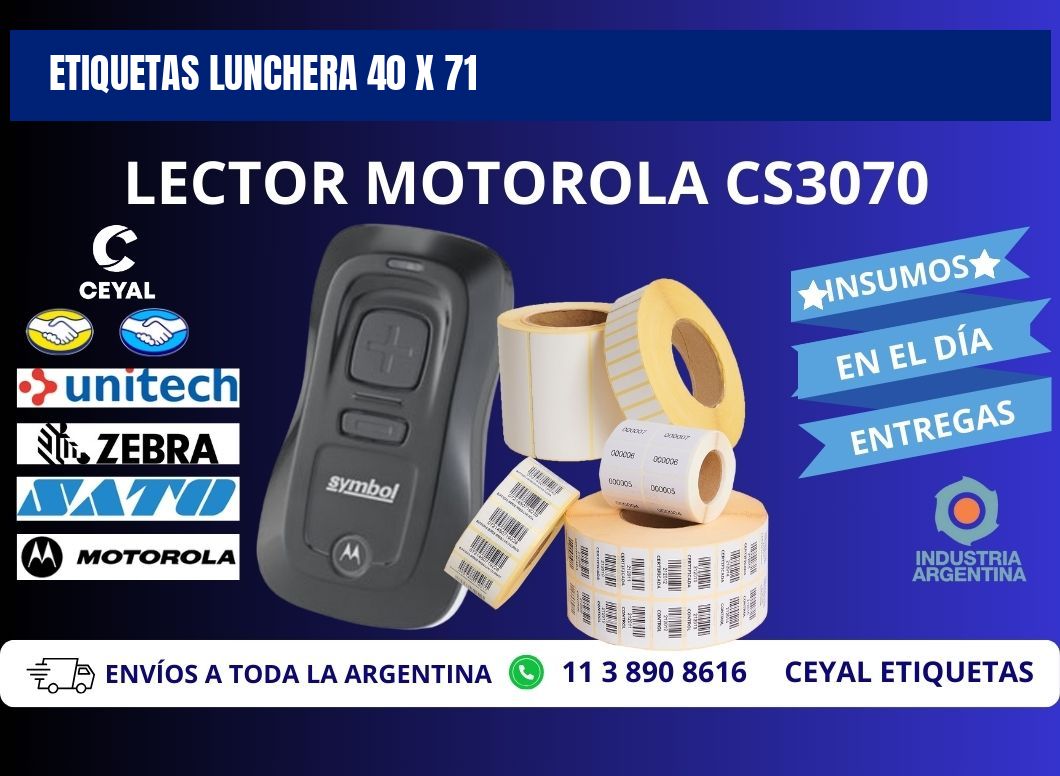 ETIQUETAS LUNCHERA 40 x 71