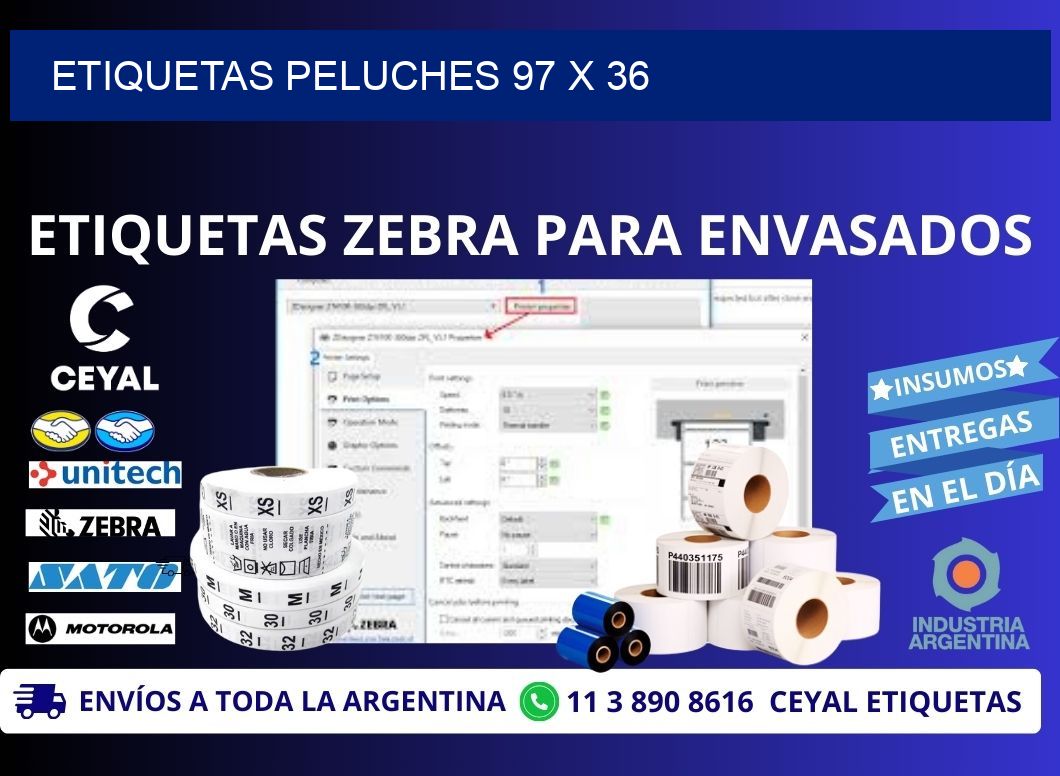 ETIQUETAS PELUCHES 97 x 36
