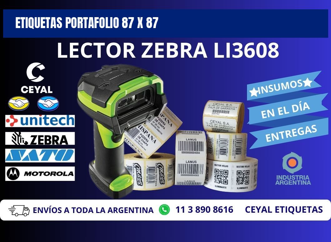 ETIQUETAS PORTAFOLIO 87 x 87