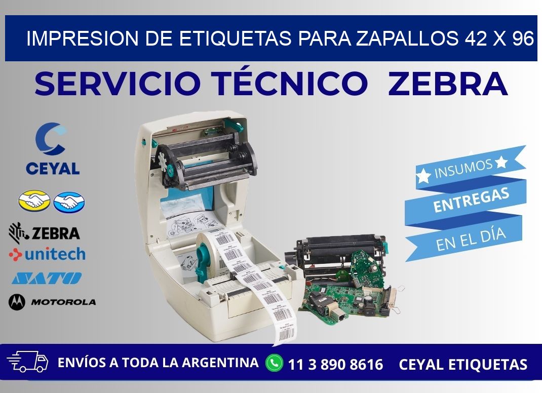 IMPRESION DE ETIQUETAS PARA ZAPALLOS 42 x 96