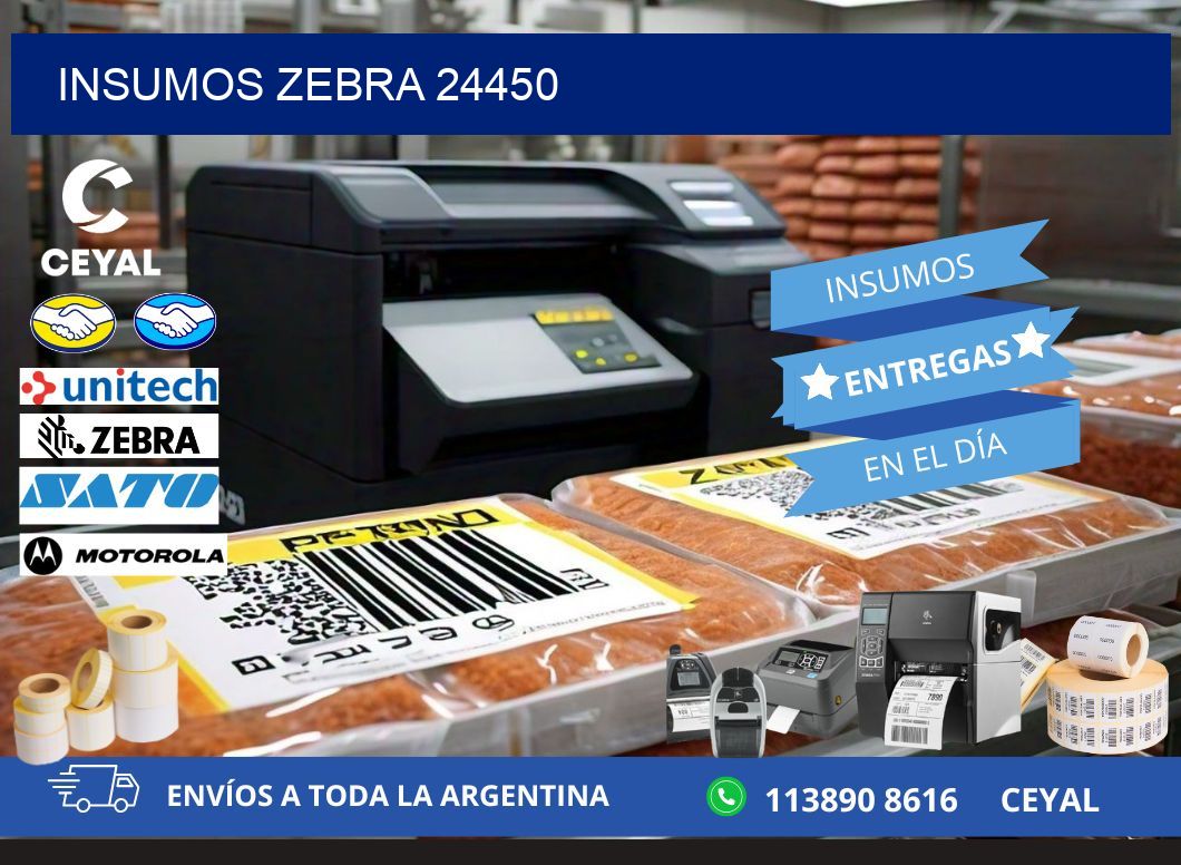 INSUMOS ZEBRA 24450