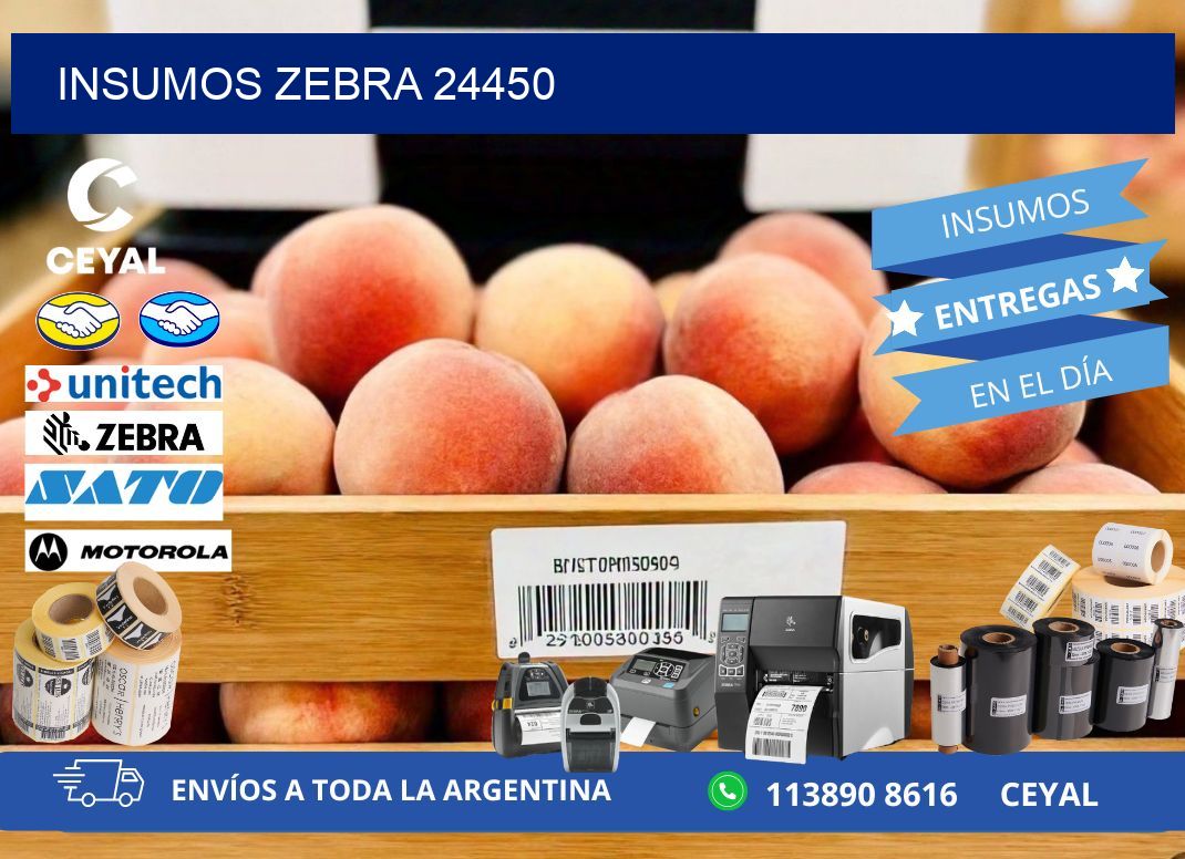 INSUMOS ZEBRA 24450