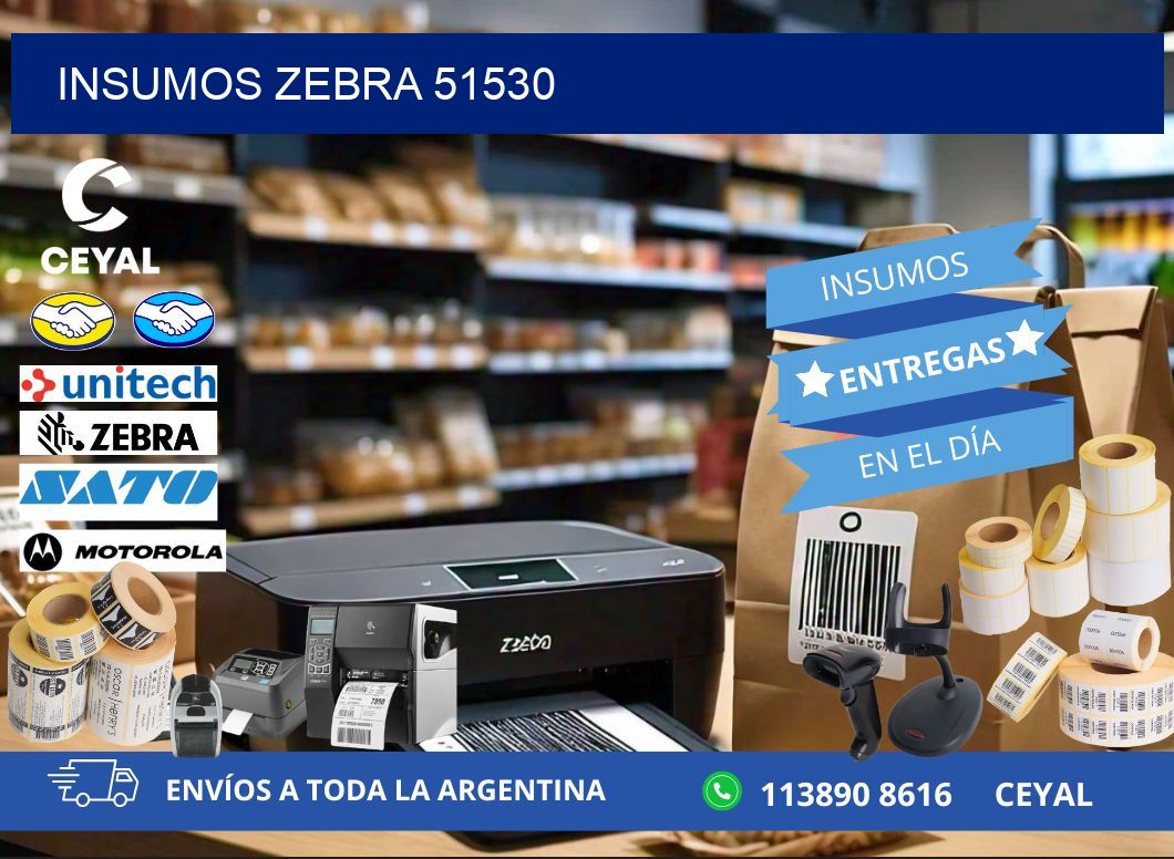 INSUMOS ZEBRA 51530