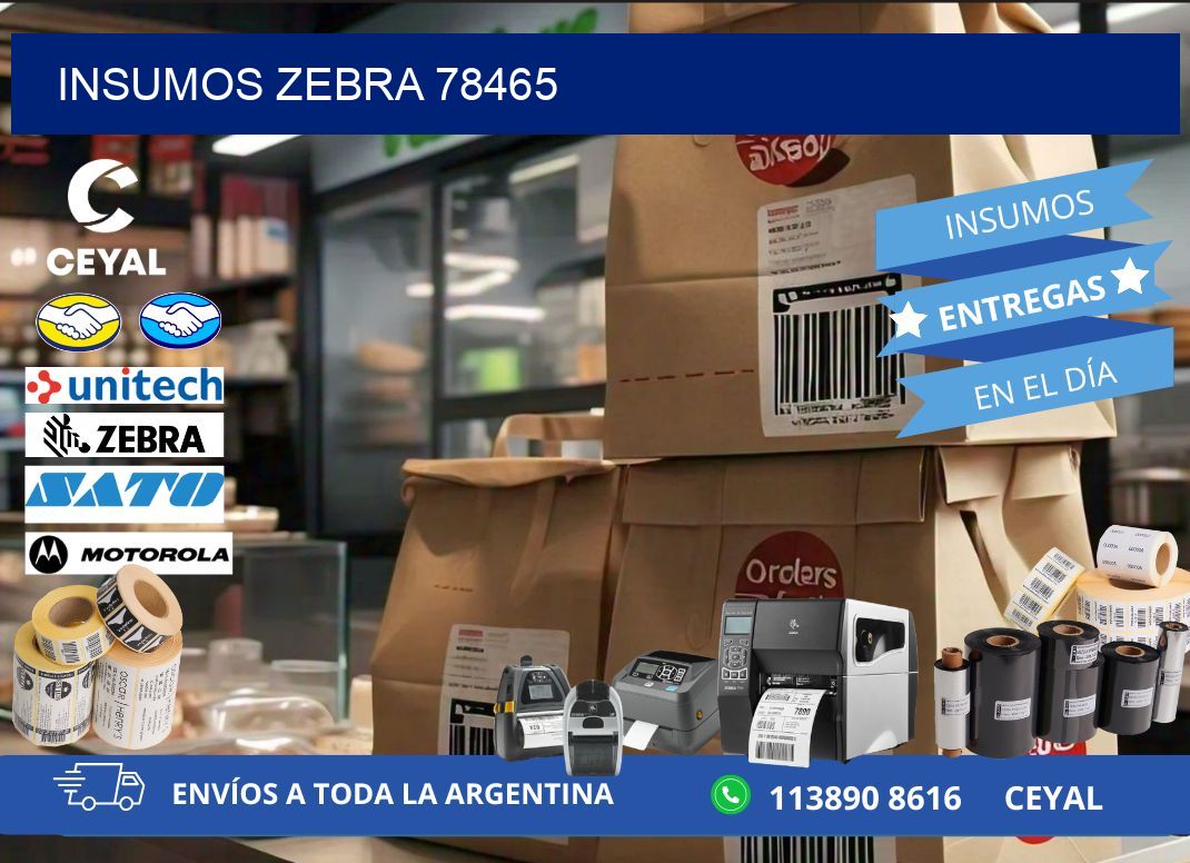INSUMOS ZEBRA 78465