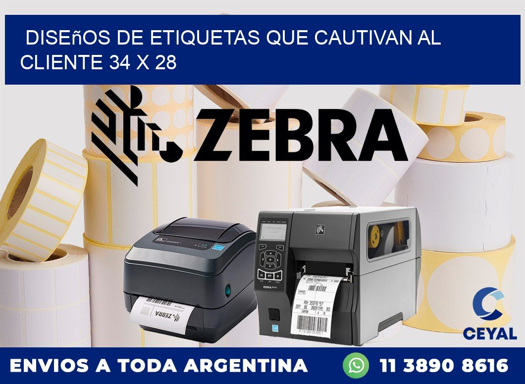Diseños de Etiquetas que Cautivan al Cliente 34 x 28
