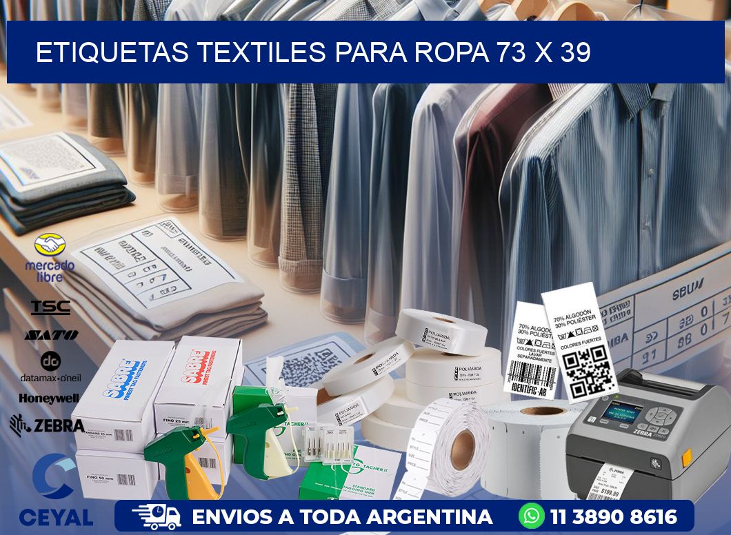 ETIQUETAS TEXTILES PARA ROPA 73 x 39