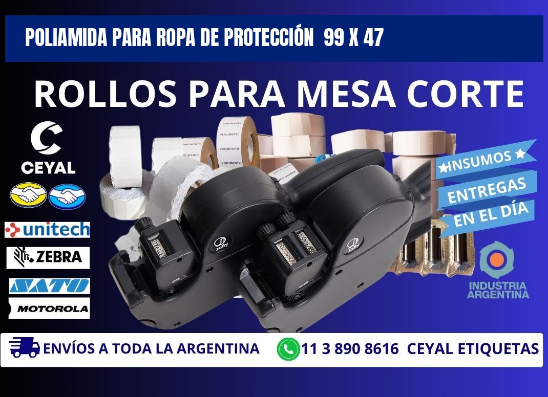 POLIAMIDA PARA ROPA DE PROTECCIÓN  99 x 47