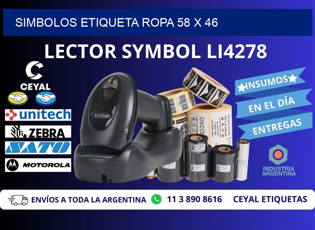 SIMBOLOS ETIQUETA ROPA 58 x 46