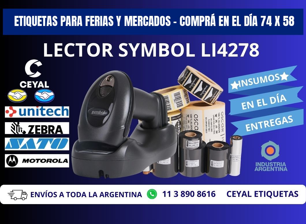 ETIQUETAS PARA FERIAS Y MERCADOS – COMPRÁ EN EL DÍA 74 x 58
