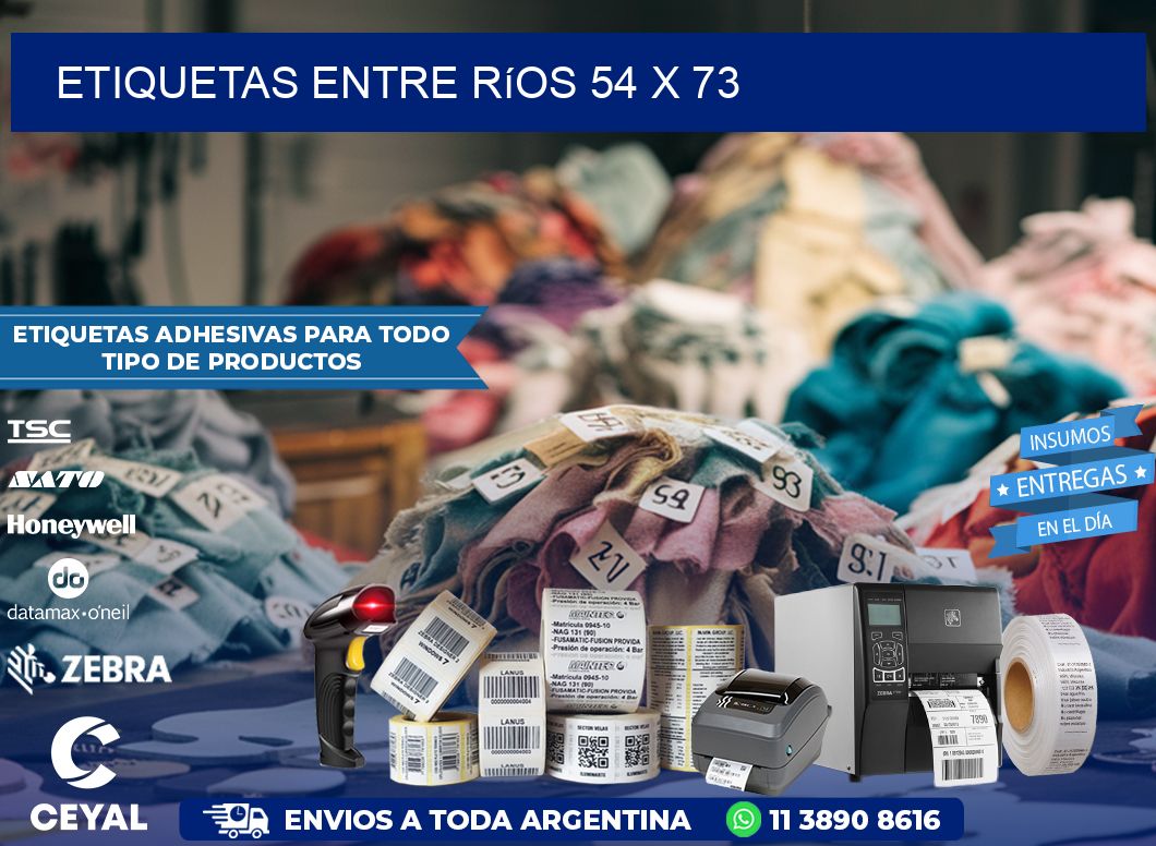Etiquetas Entre Ríos 54 x 73