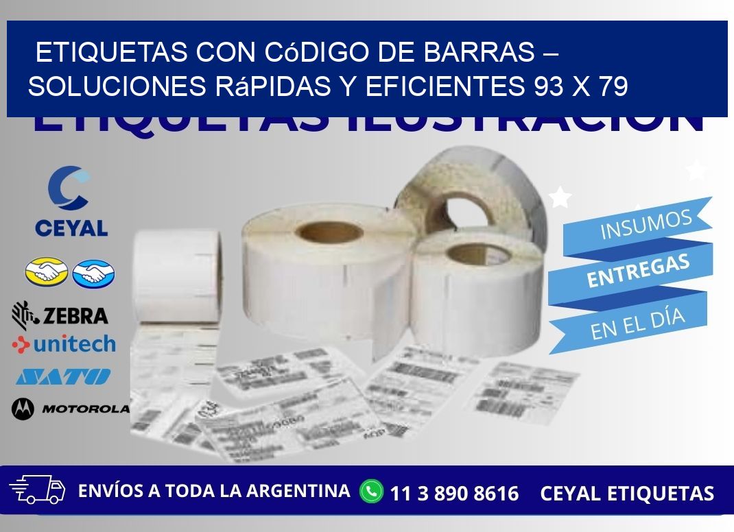 Etiquetas con Código de Barras – Soluciones Rápidas y Eficientes 93 x 79