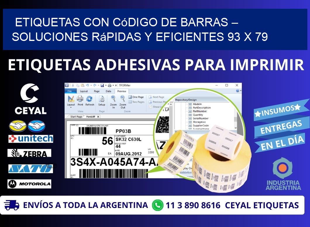 Etiquetas con Código de Barras – Soluciones Rápidas y Eficientes 93 x 79