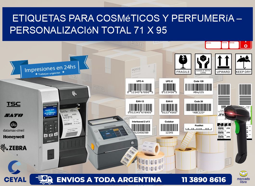 Etiquetas para Cosméticos y Perfumería – Personalización Total 71 x 95
