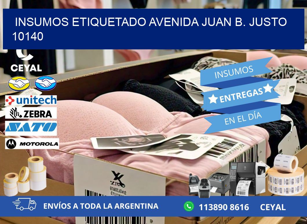 INSUMOS ETIQUETADO Avenida Juan B. Justo 10140