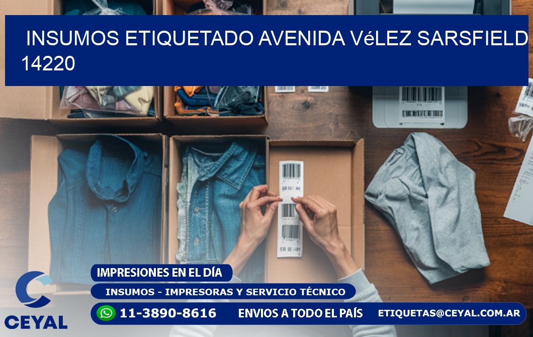 INSUMOS ETIQUETADO Avenida Vélez Sarsfield 14220