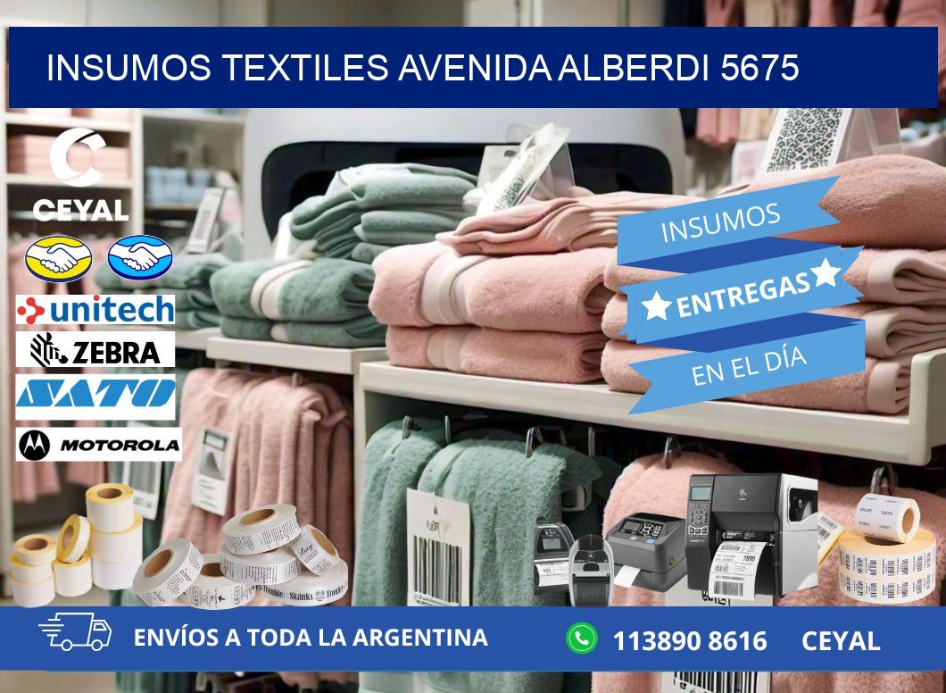INSUMOS TEXTILES AVENIDA ALBERDI 5675