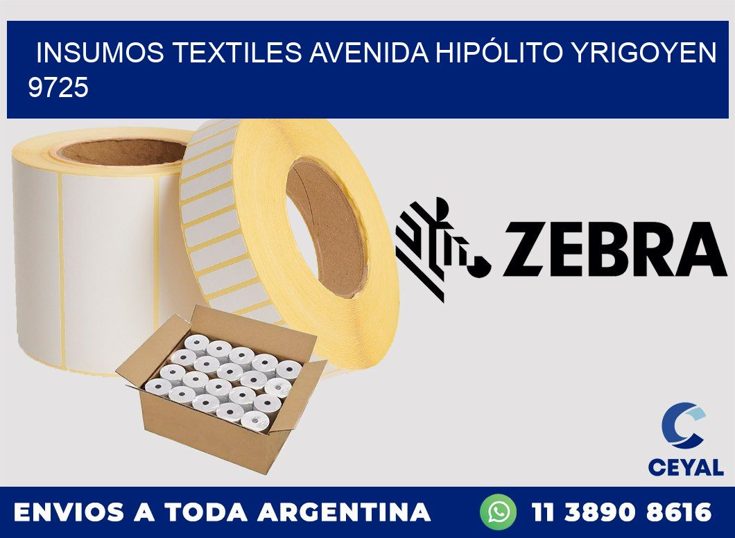 INSUMOS TEXTILES AVENIDA HIPÓLITO YRIGOYEN 9725