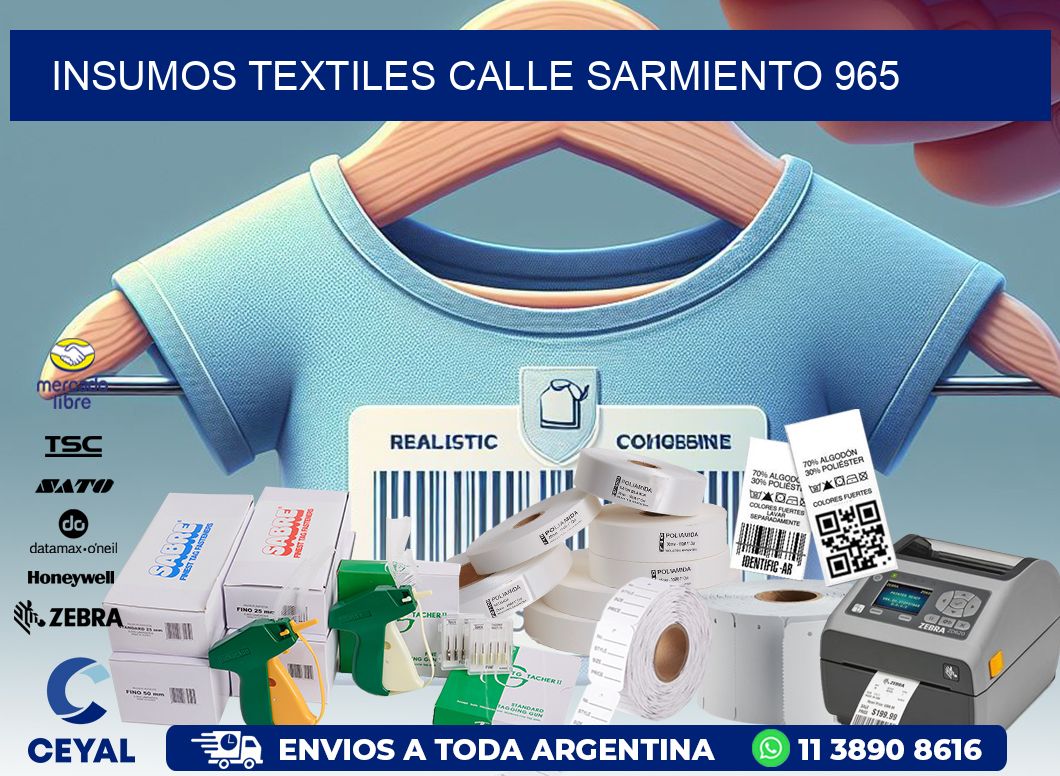 INSUMOS TEXTILES CALLE SARMIENTO 965