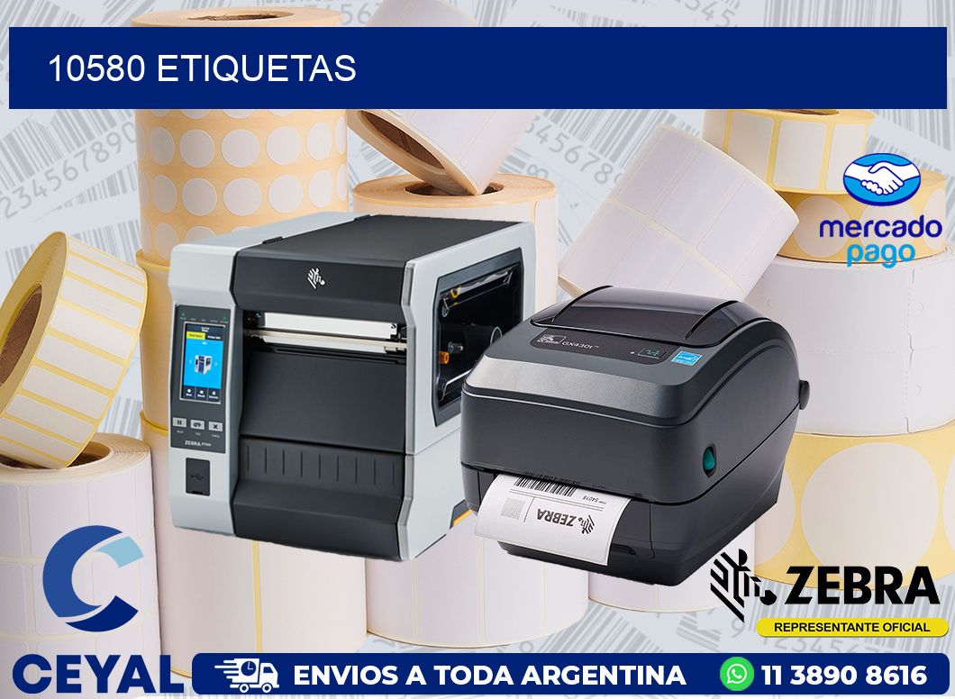 10580 ETIQUETAS
