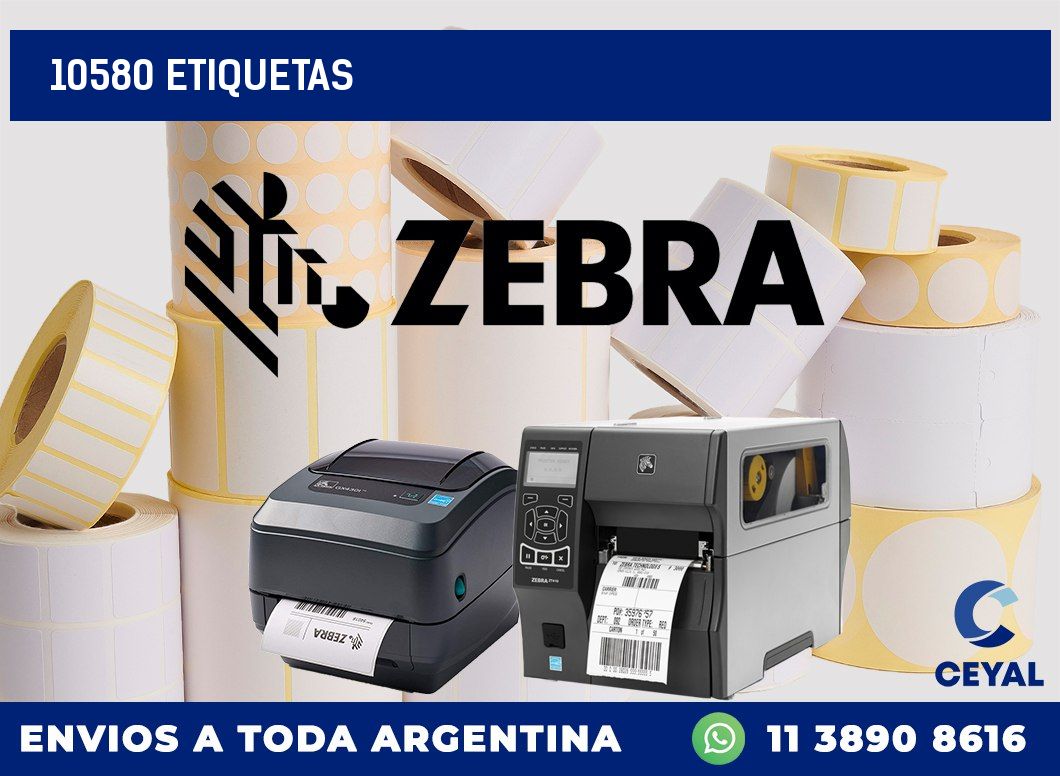 10580 ETIQUETAS