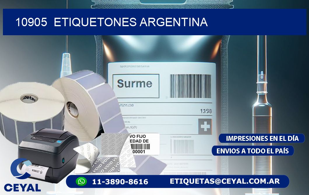10905  Etiquetones Argentina