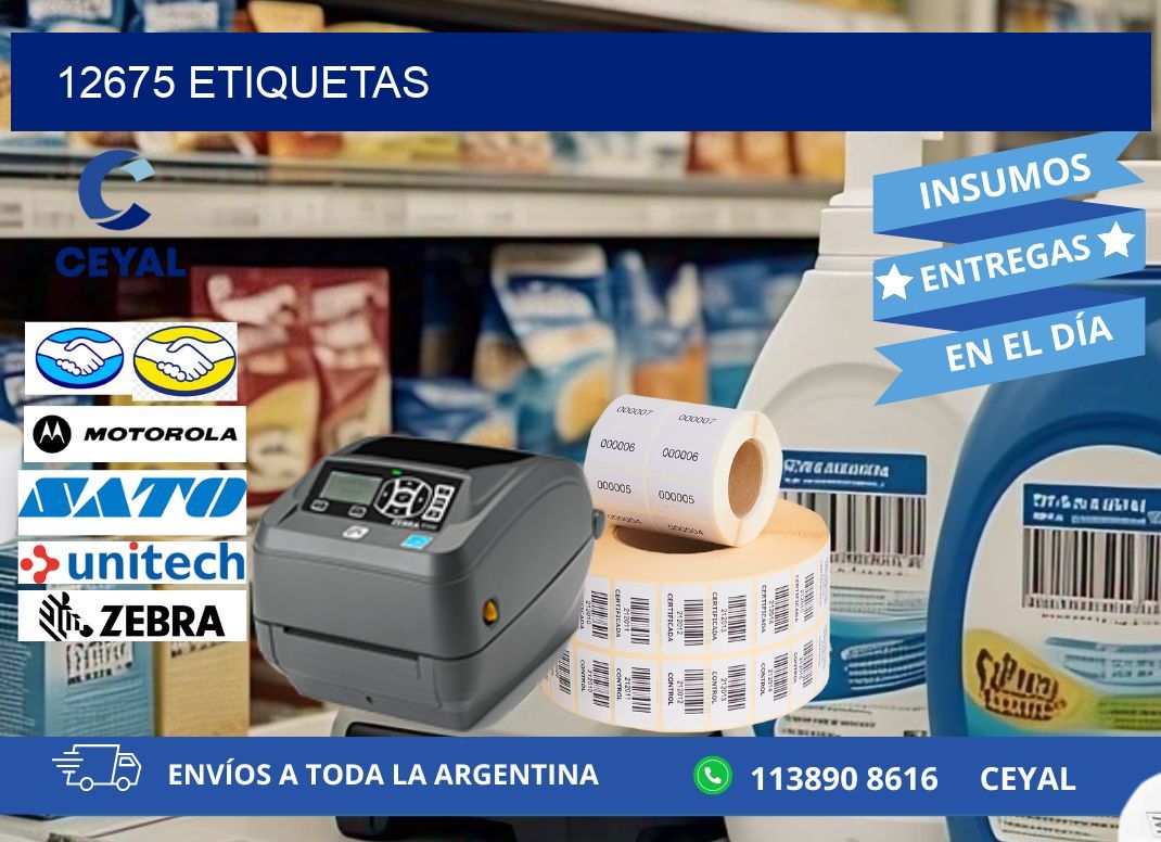 12675 ETIQUETAS